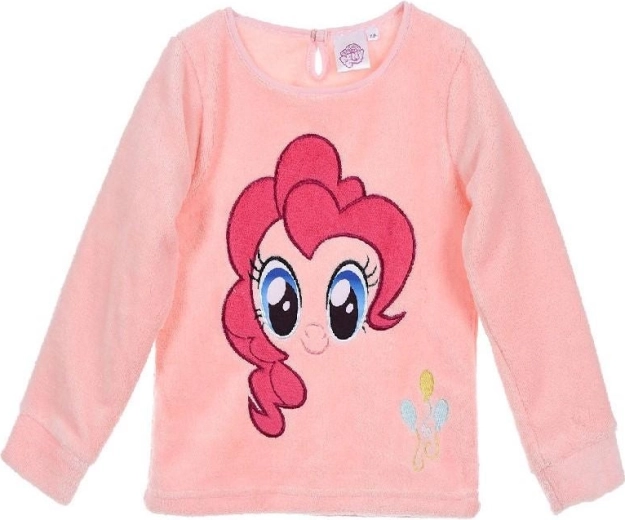 Roze fleecehoodie My Little Pony