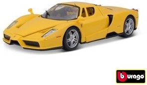 Bburago Ferrari Enzo geel model op schaal 1:24