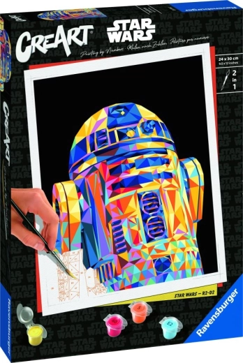 Ravensburger CreArt schilderen op nummer – Star Wars: R2‑D2