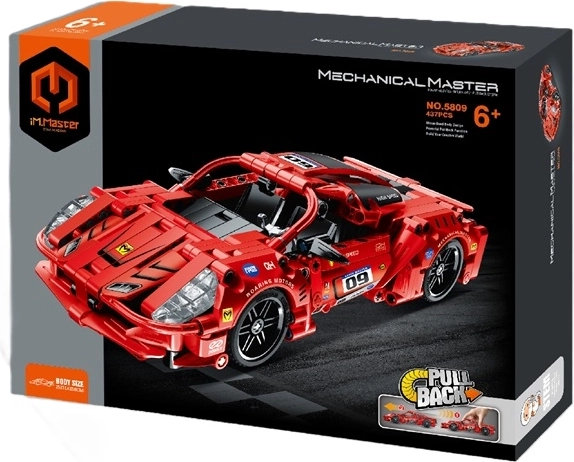 IM.Master super auto rood 437 onderdelen