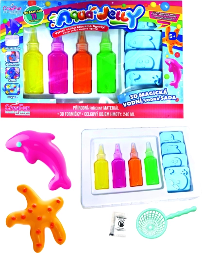 Aqua Jelly 3D magische figuren creatieve set