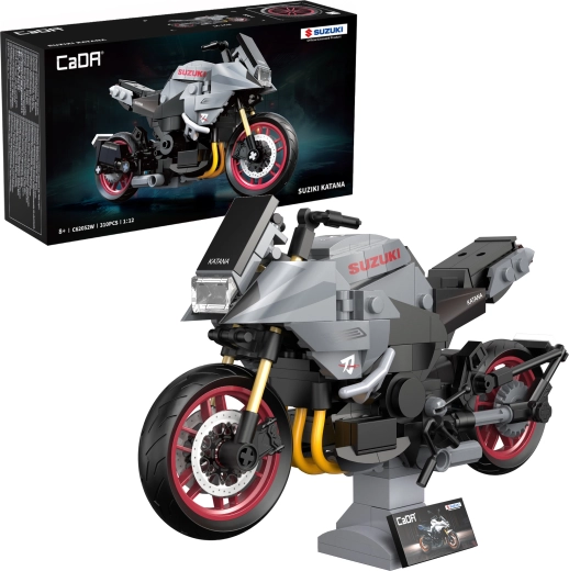 CaDA Suzuki Katana motorfiets bouwset 1:12 (310 onderdelen)