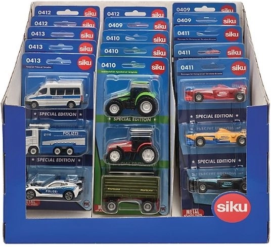Siku set bouwvoertuigen – 3 realistische modellen