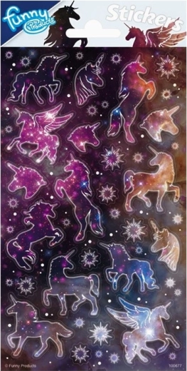 Stickers met eenhoorns