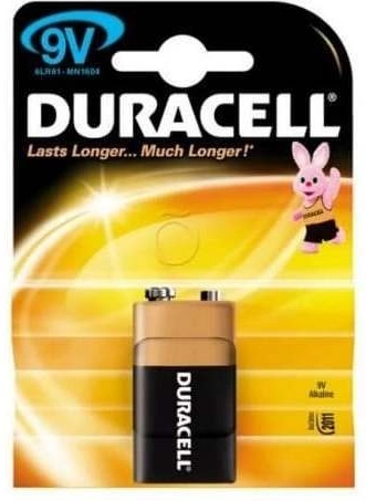 Alkaline batterij 9V DURACELL Basic