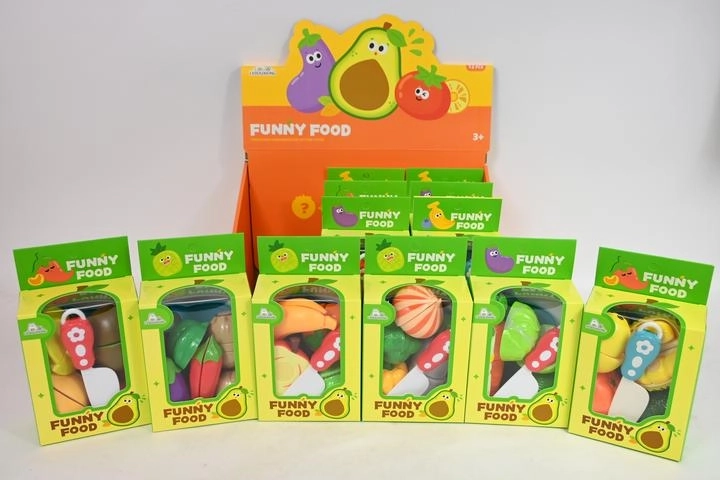 Kinder snijset voor fruit en groenten