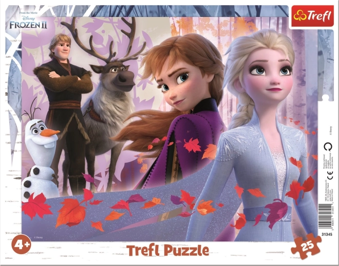 Trefl puzzel Frozen – Avontuur 25 stukjes