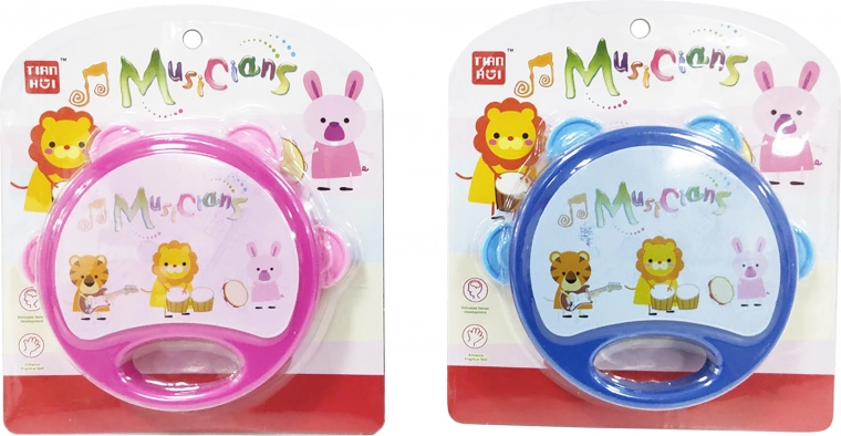 Tambourijn voor kinderen 15,5 cm