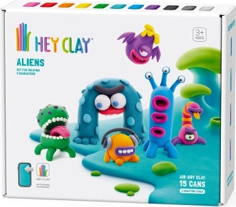 HEY CLAY modelleerklei Buitenaardse wezens