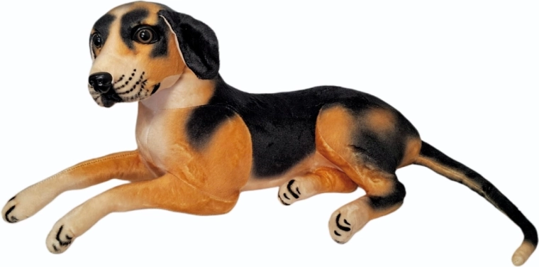Pluchen hond - 1 stuk
