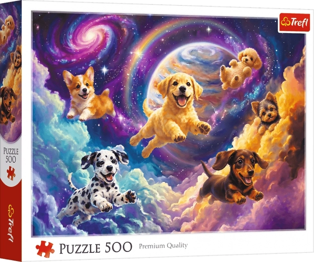 Trefl puzzel Ruimtepuppy's 500 stukjes