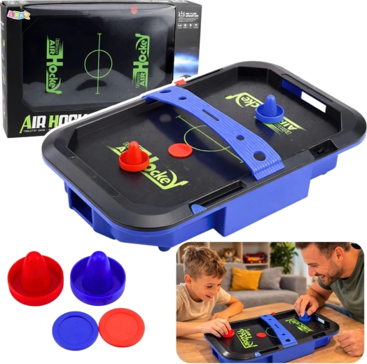 Tafel-airhockey voor kinderen 43 × 26 cm