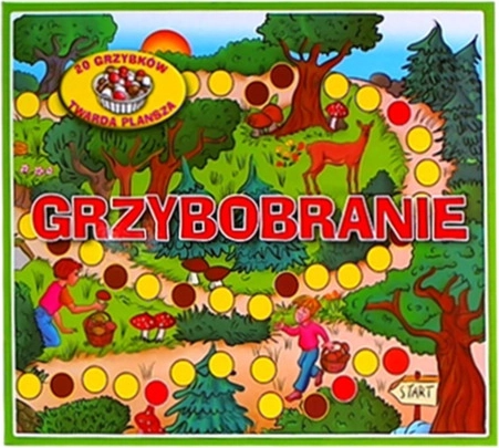 bordspel Grzybobranie – paddenstoelen verzamelen voor kinderen