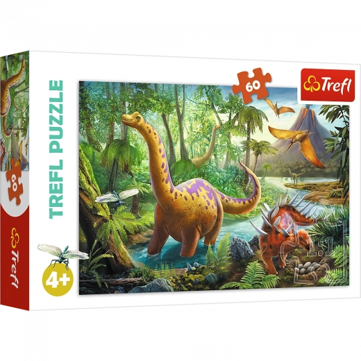 Puzzel Trefl Dinosaurussen 60 st.