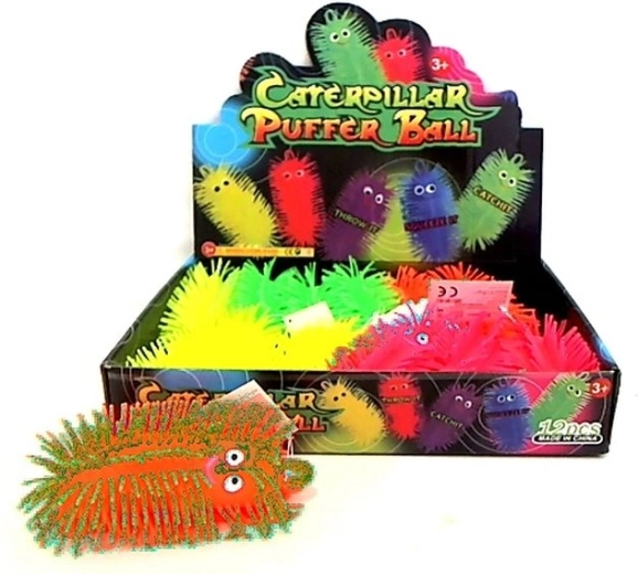 Lichtgevende antistress-octopus met noppen 12 cm