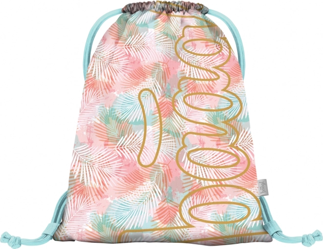 Baagl gymsack Sunset met tropisch motief