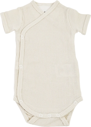 Lodger hydrofiele romper met korte mouw Ciumbelle cloud dancer 80