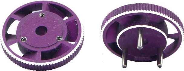 Vliegwiel HighFlow Venti-Turbo 1:10 voor as van 5,1 mm