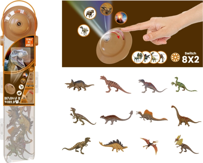 PLEJO dinosaurussen met projector