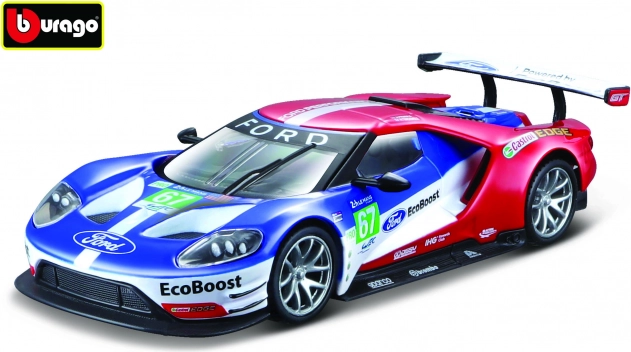 Metalen automodel 1:32 BBURAGO FORD GT Le Mans 2017 #67