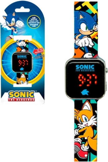 LED-horloge Sonic met kalender
