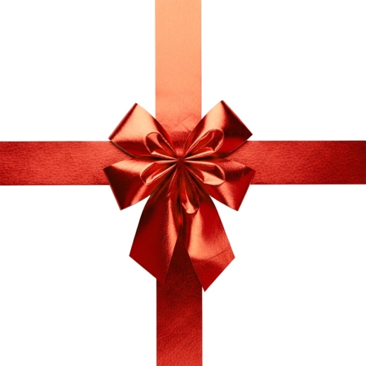 Decoratieve deurstrik rood 33 × 42 cm