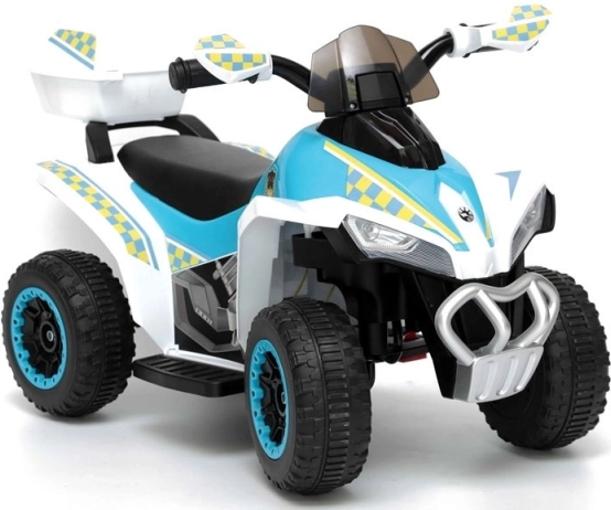 Kinderquad op batterijen met politiethema