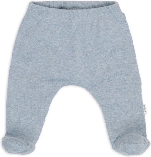 Lodger newborn broekje Melange Blue Fogg maat 50