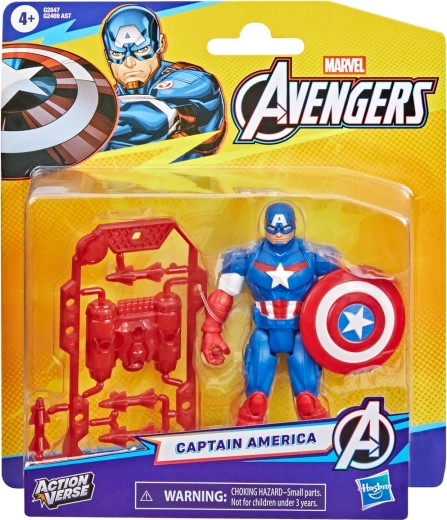 Hasbro Marvel Avengers ActionVerse Captain America figuur