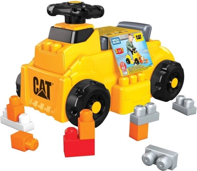 Loopwagen met blokken MEGA BLOKS CAT