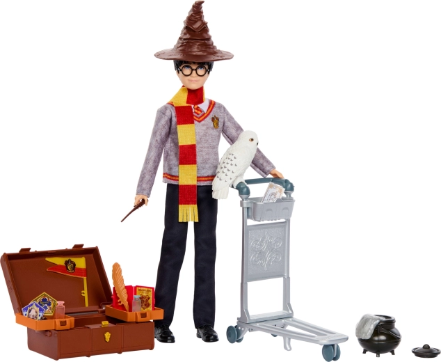 Mattel Harry Potter Perron 9¾ speelset – Harry Potter-pop en accessoires