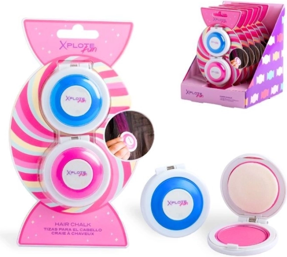 Haarkrijt Sweet Candy (2 kleuren) - 1 stuk