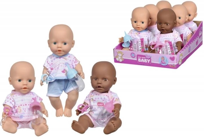 Panenka New Born Baby - drinkt en plast 30 cm