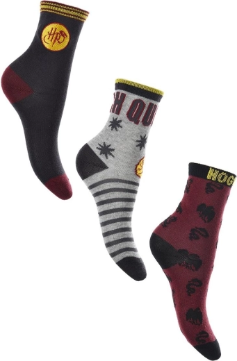Set Harry Potter-sokken - 3 paar