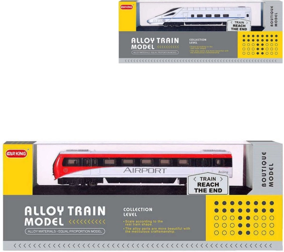 Metalen model locomotief op sokkel 15 cm (1:87) - 1 stuk
