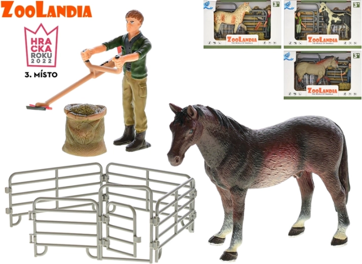 Zoolandia paard met accessoires – figuurset voor kinderen