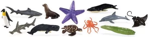 Zeeleven – mini figuurtjes van zeedieren - 1 stuk