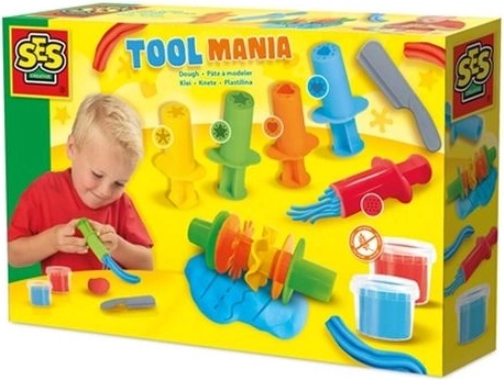 SES Creative Tool mania klei met gereedschap