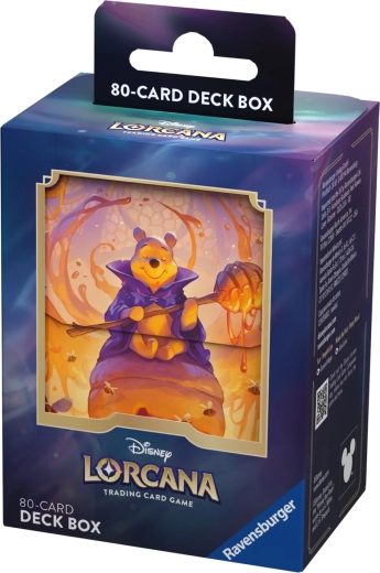 Disney Lorcana azuurzee – deckbox voor kaartspel Winnie the Pooh - 1 stuk