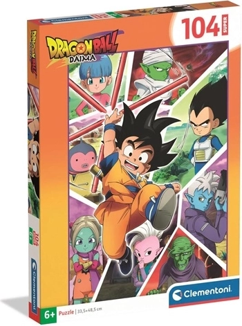 Clementoni puzzel 104 maxi Super Color Dragon Ball Daima