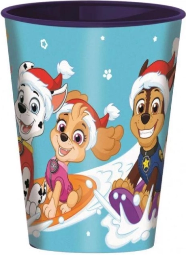 Plastic beker Paw Patrol kerst 260 ml