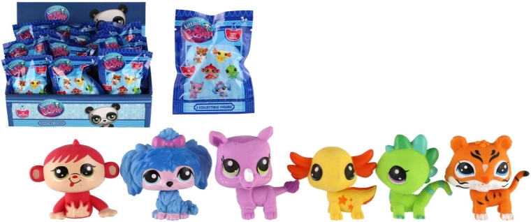 Littlest Pet Shop gum in de vorm van een diertje met verrassing - 1 stuk