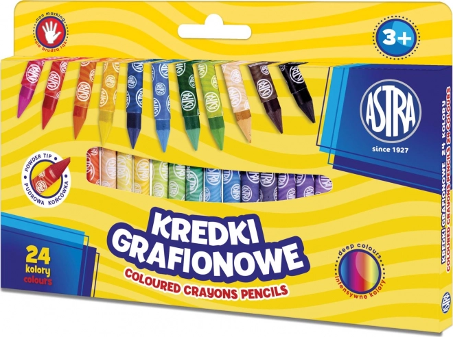 Kaolienkrijtjes ASTRA 24 stuks