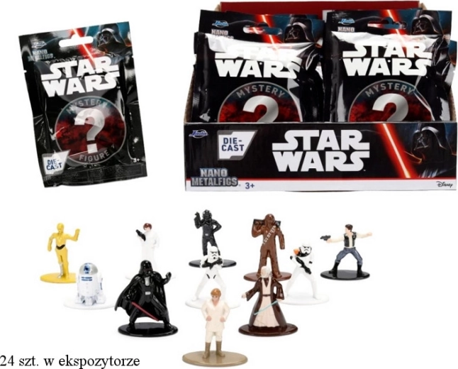 Jada STAR WARS mini metalen figuurtje 4 cm – verrassingszakje