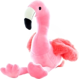 Pluchen flamingo 23 cm