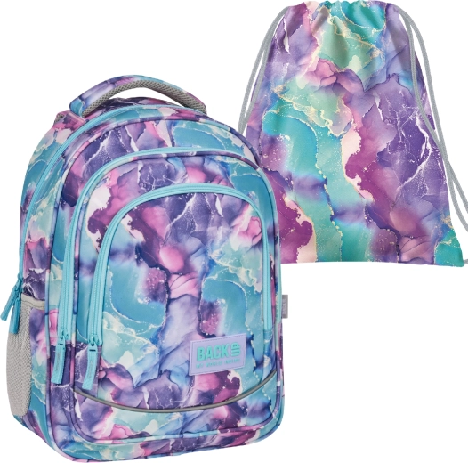 BackUP schoolset Fantazie 2v1 (rugzak + gymtas)