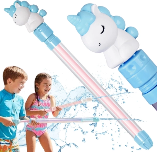 Waterpistool met eenhoorn 48 cm – pomp-sproeier voor kinderen