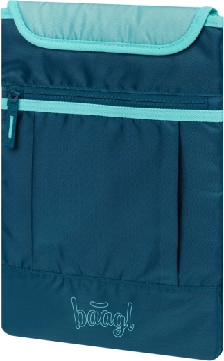 Baagl laptophoes Petrol GRS 15"