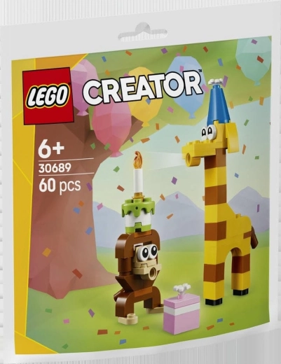 LEGO Creator Diertjes op het verjaardagsfeest