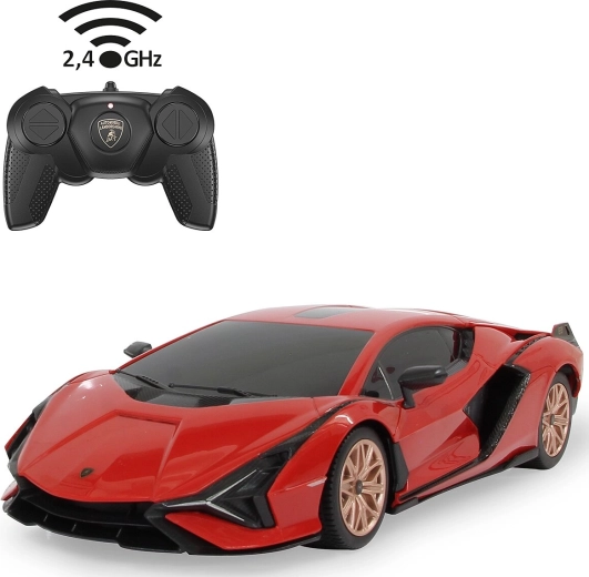 Jamara Lamborghini Sián FKP 37 RC-auto 1:24 rood 2,4 GHz - 1 stuk